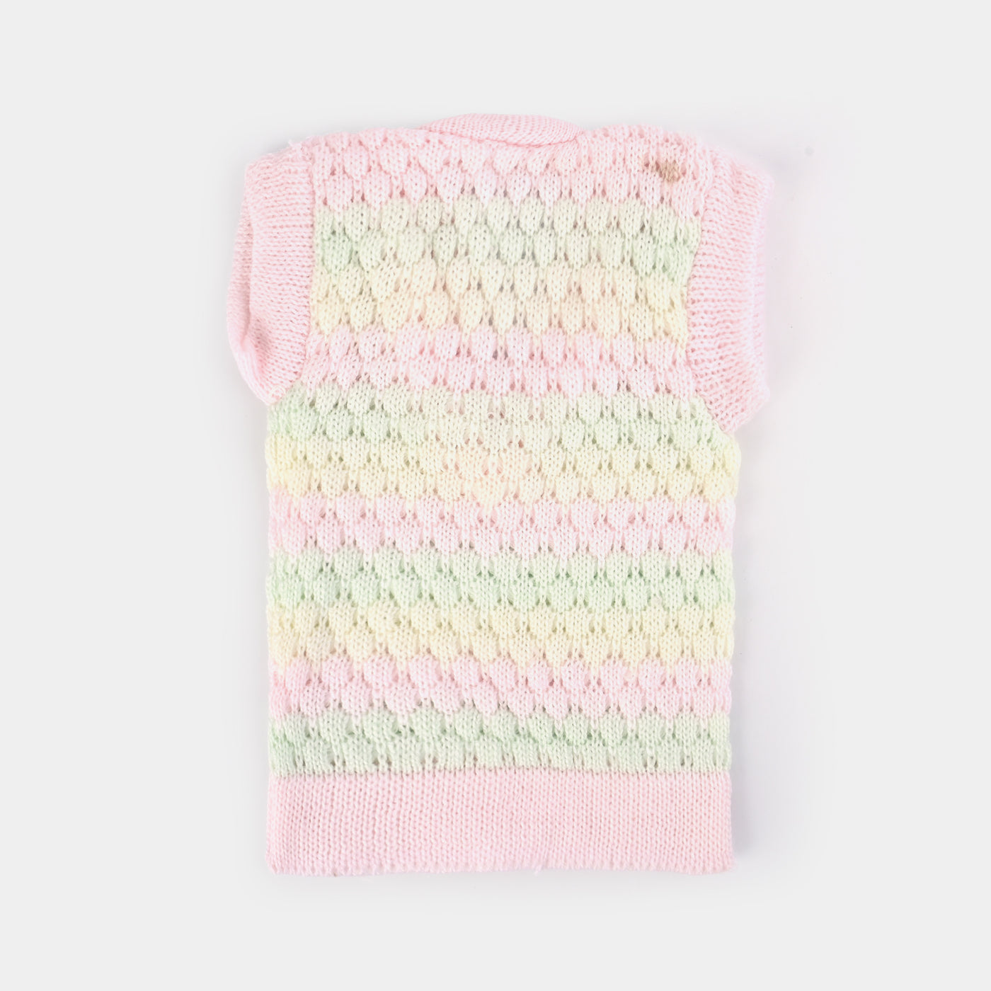 Baby Woolen Inner Wear Sweater-Pink 3M+