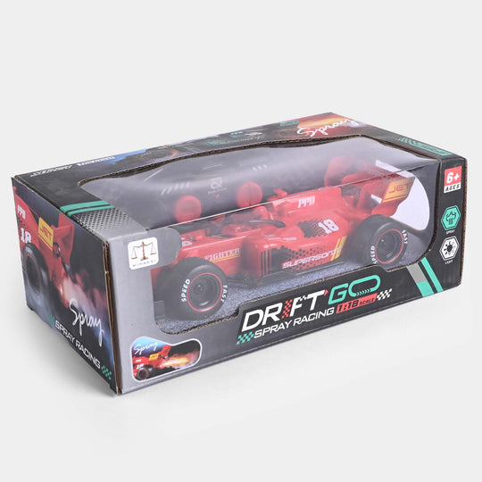 REMOTE CONTROL FORMULA CAR WITH SMOKE FUNCTION