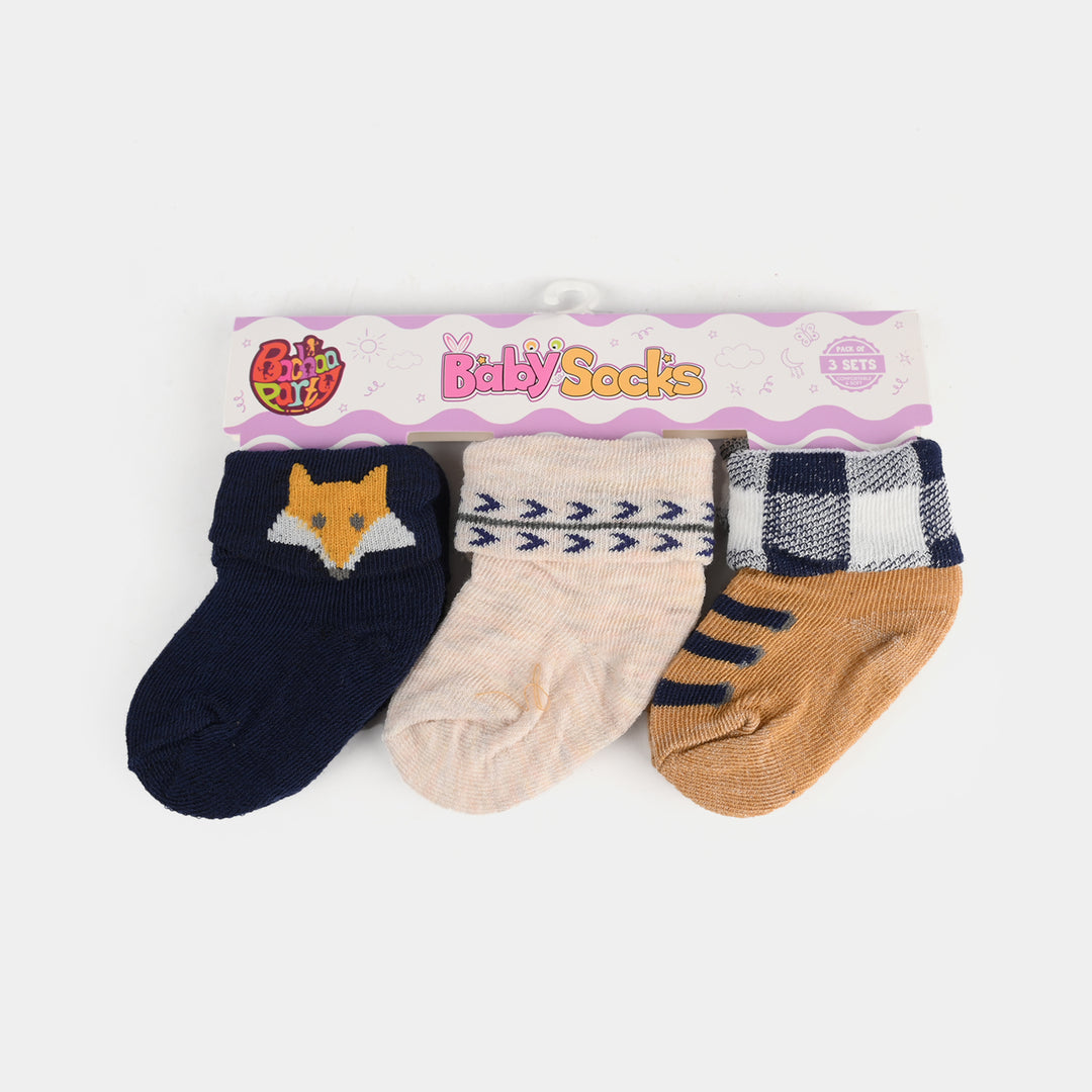 Baby Socks Pack Of 3 | 6-12M