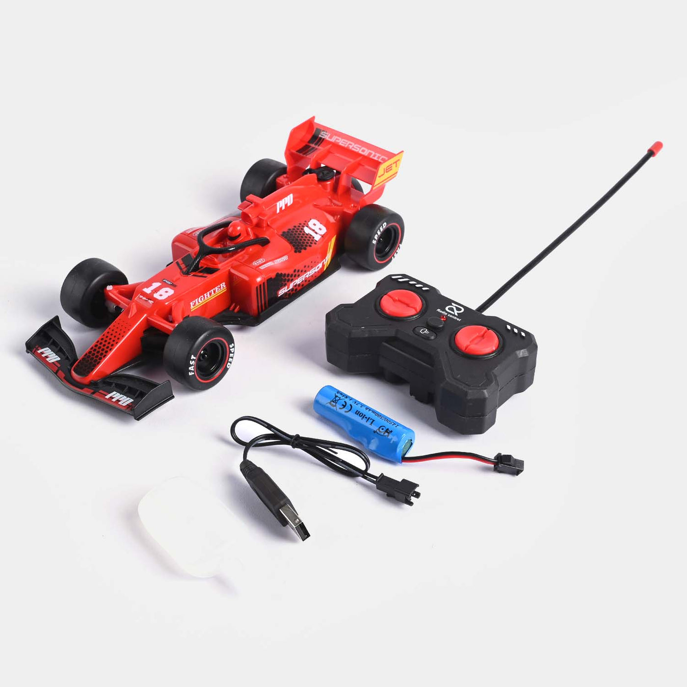 REMOTE CONTROL FORMULA CAR WITH SMOKE FUNCTION