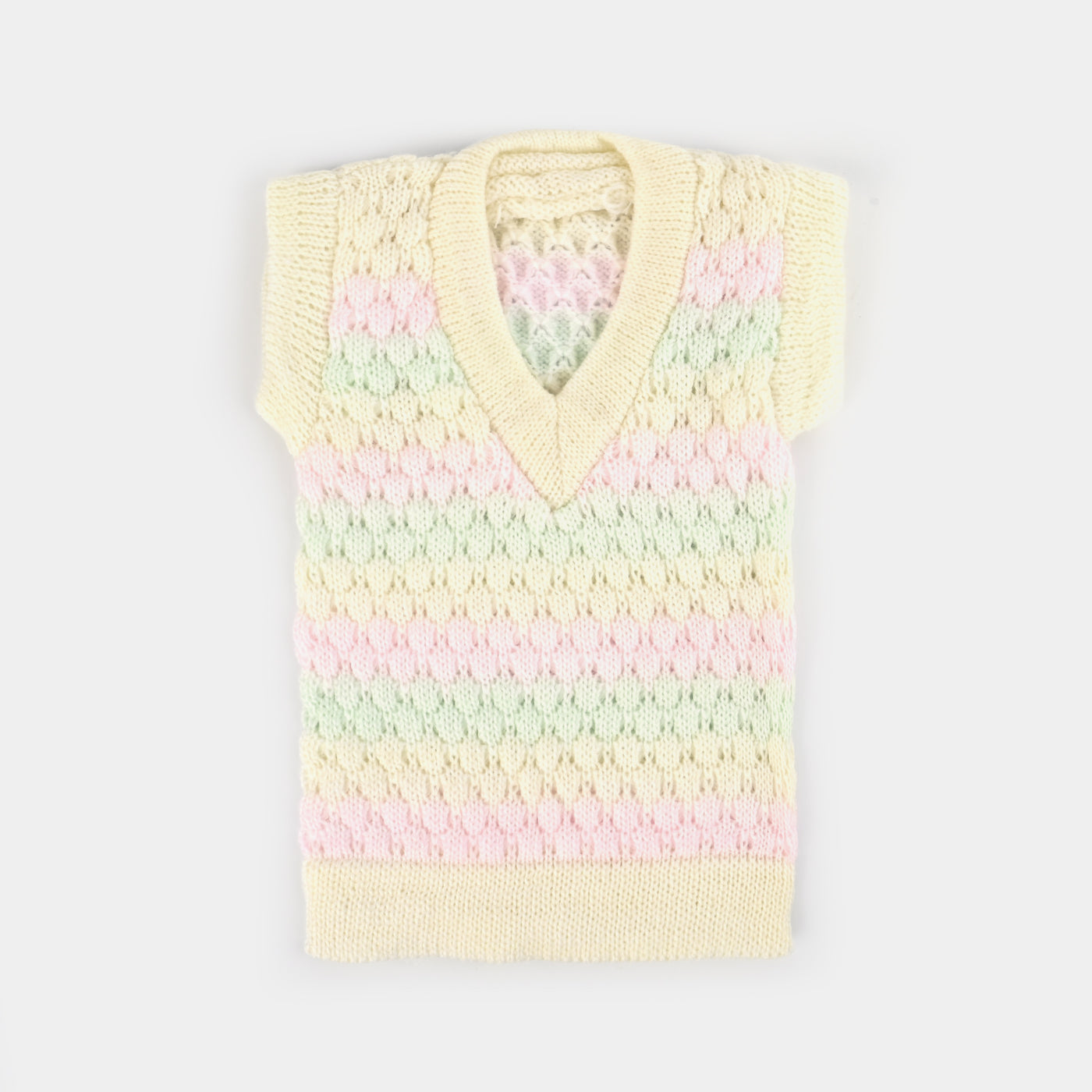 Baby Woolen Inner Wear Sweater-Yellow 3M+