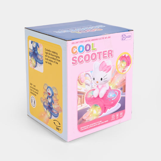360° Rotating Electric Toy with Lights & Sound