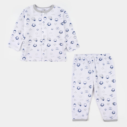 Infant Boys Cotton Jersey Night Suit