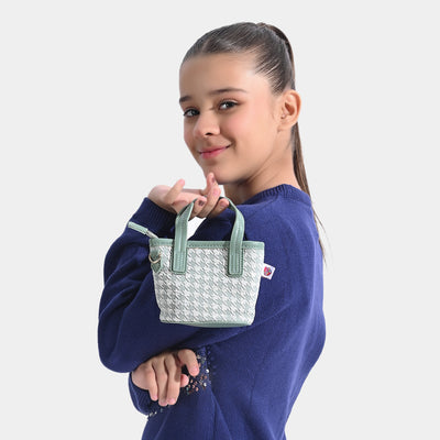 Girls Fancy Hand Bag | Green