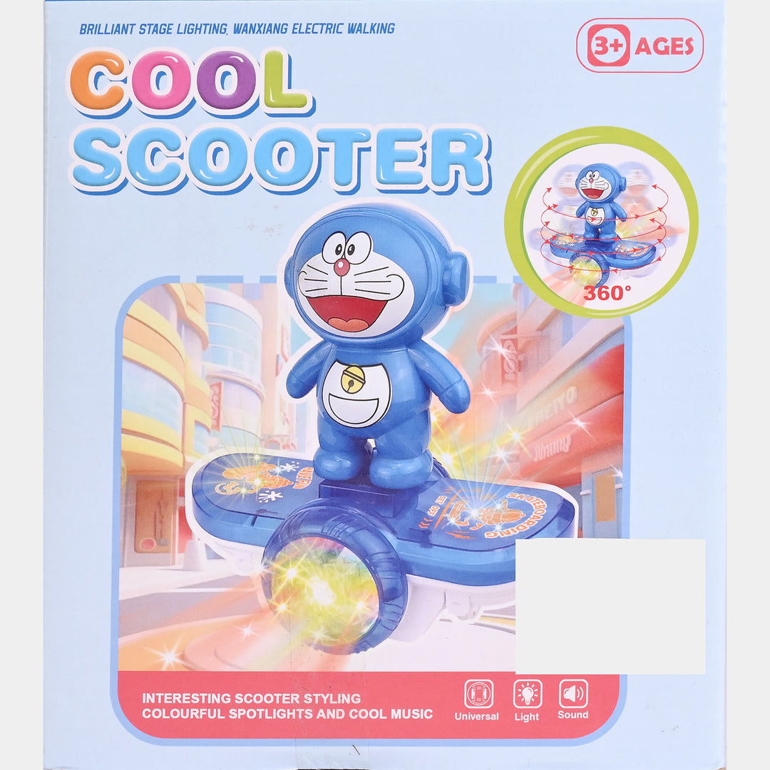 360° Rotating Electric Toy with Lights & Sound