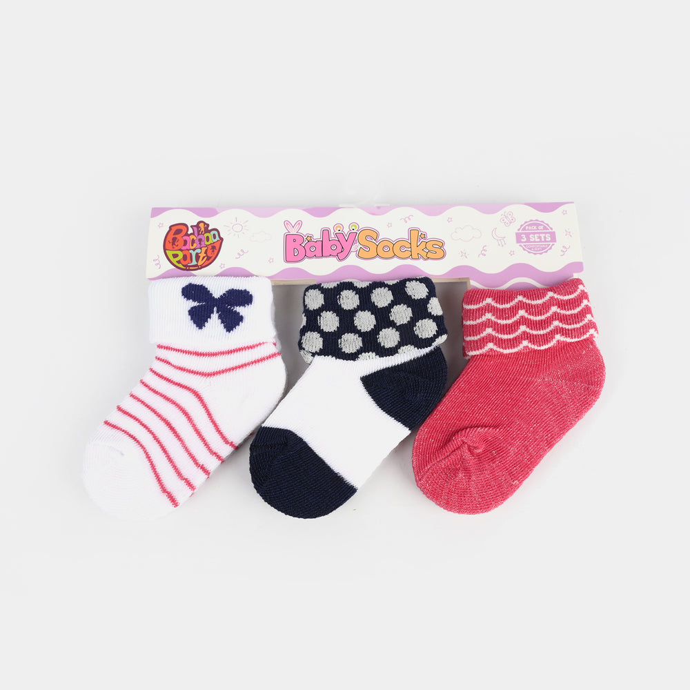 Baby Socks Pack Of 3 | 6-12M
