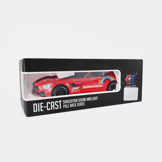 Die Cast Simulation Sound & Light Model Car For Kids