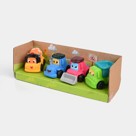 City Car Toy Set (4 Pieces)