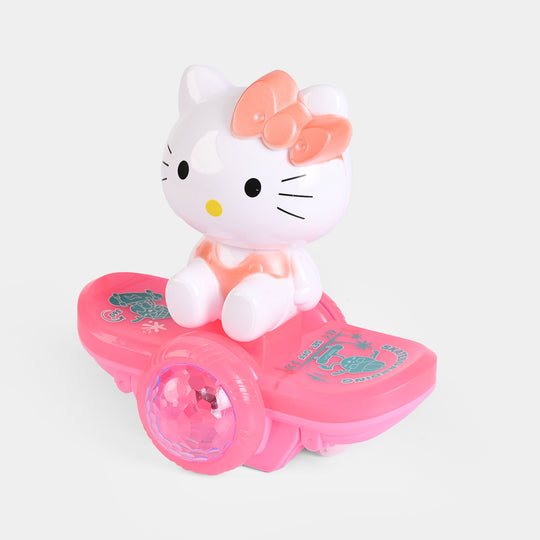 360° Rotating Electric Toy with Lights & Sound
