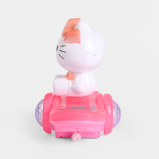 360° Rotating Electric Toy with Lights & Sound