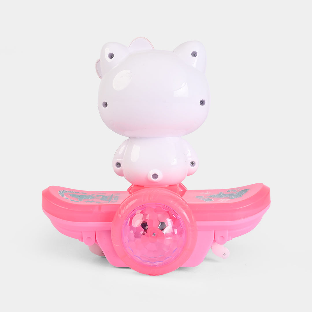 360° Rotating Electric Toy with Lights & Sound