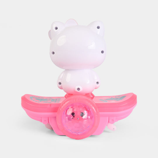 360° Rotating Electric Toy with Lights & Sound