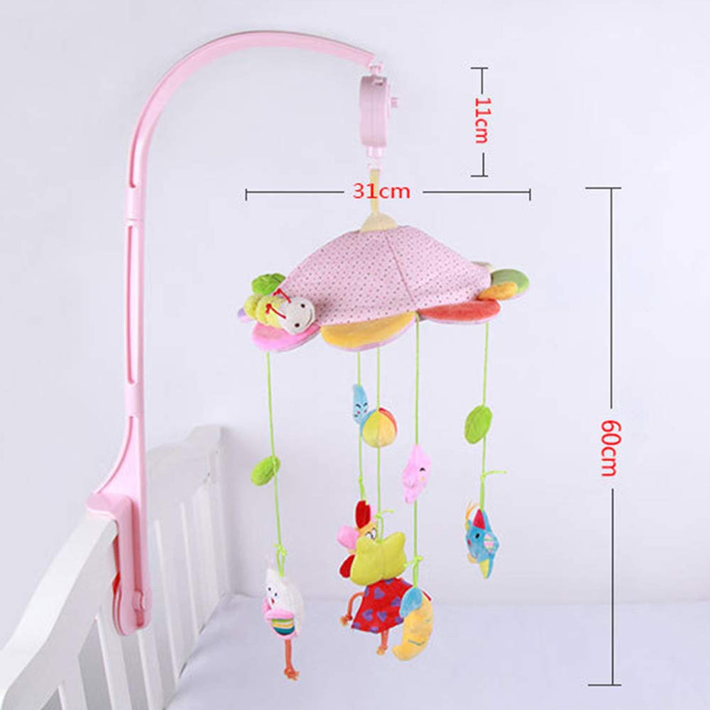 Baby Soft Rattle Musical Cot Mobile