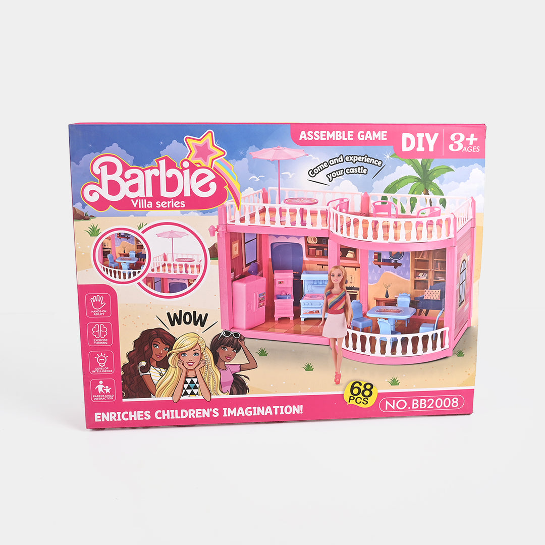 Kids Diy Lovey Assemble Doll Set Toy | 64PCs