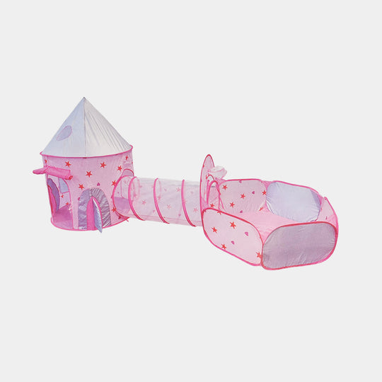 Children Tent House Rocket 3-Piece Kids' Play Tent Set