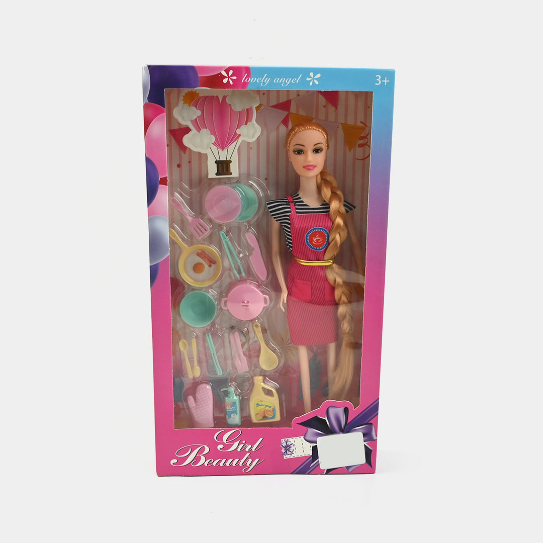 Girl Beauty “Lovely Angel” Doll Play Set
