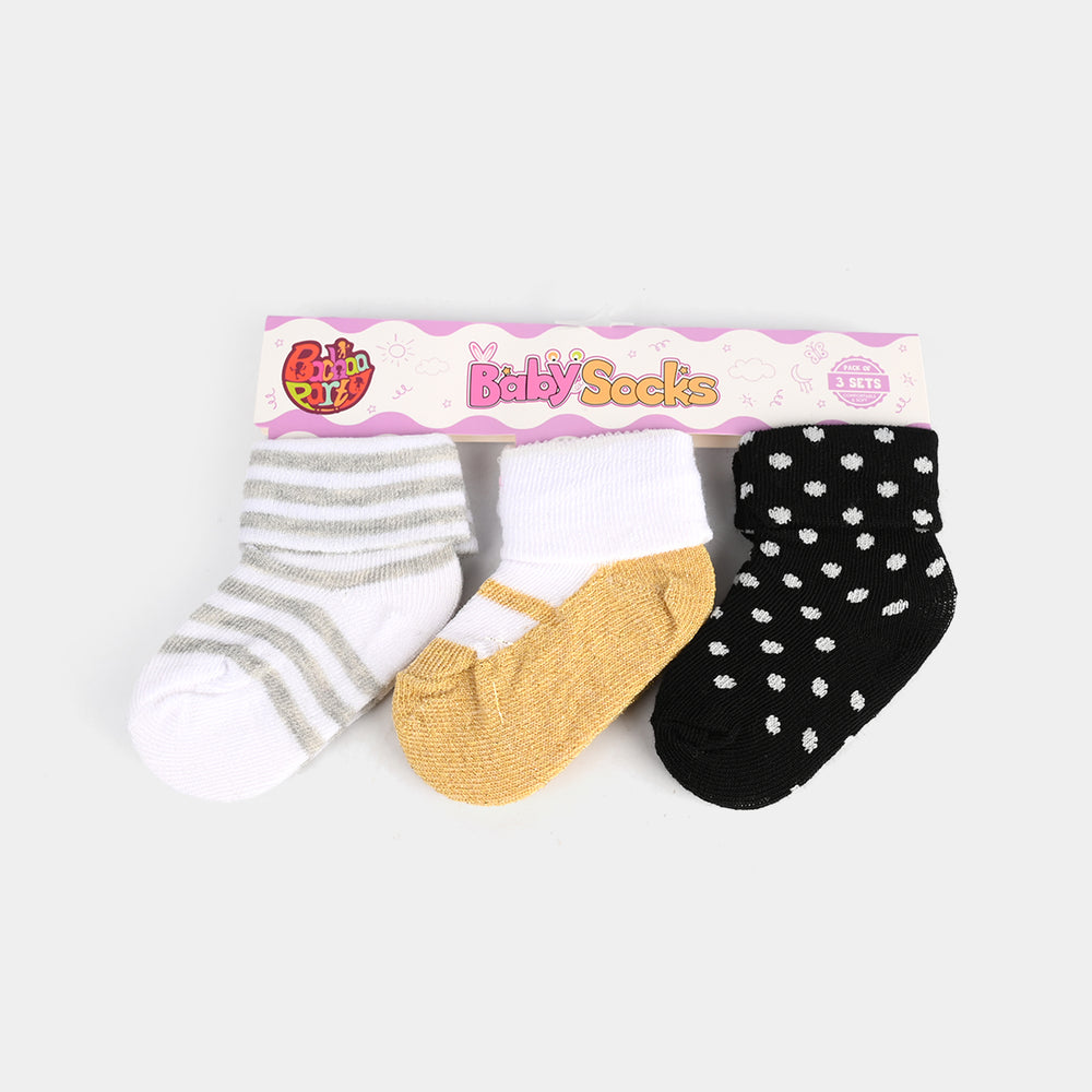 Baby Socks Pack Of 3 | 6-12M