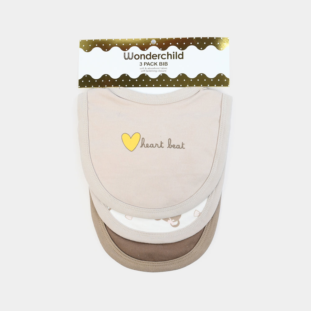 Baby Bibs Pack of 3PCs | Newborn