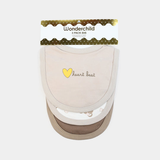 Baby Bibs Pack of 3PCs | Newborn