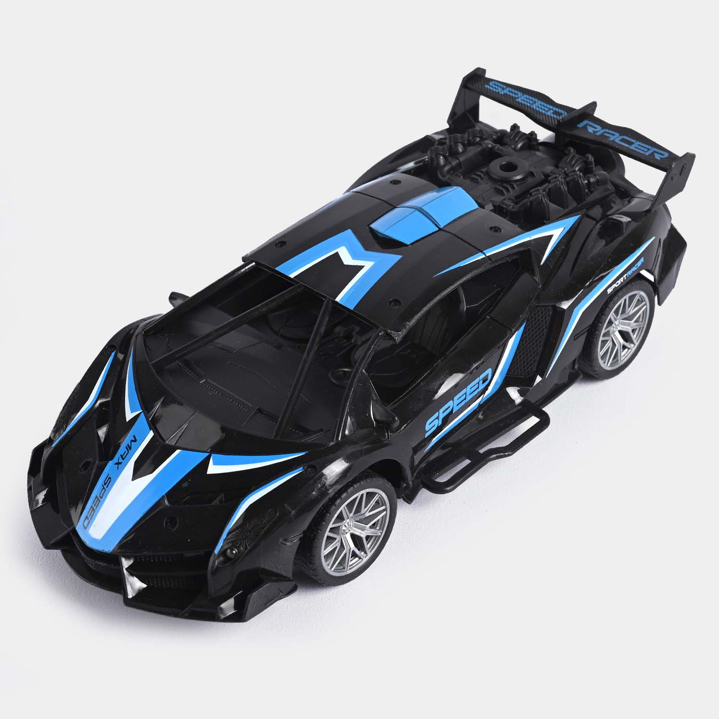 Remote Control Racing Car With Light & Spray Function