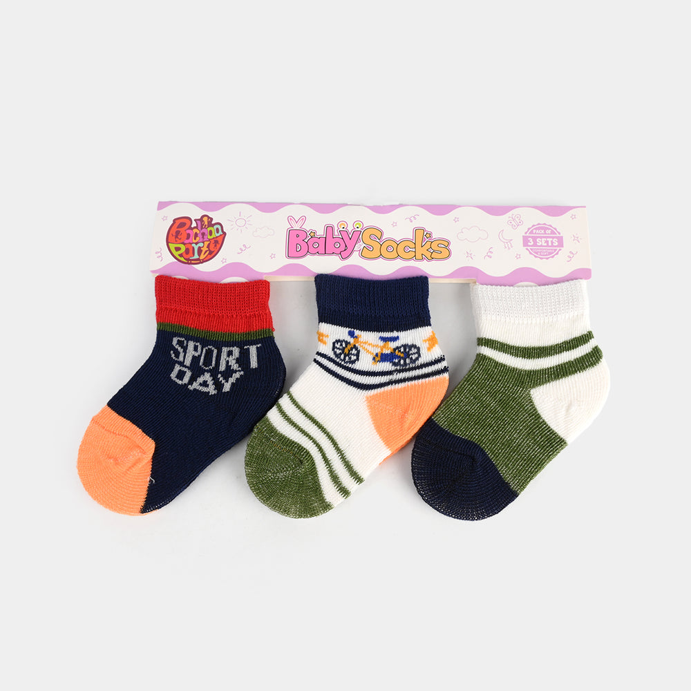 Baby Socks Pack Of 3 | 6-12M