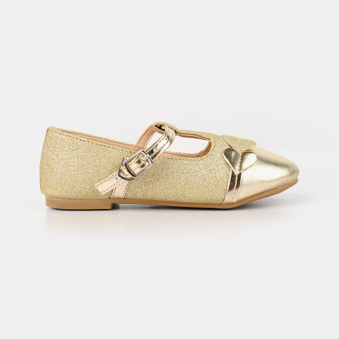 Girls Pumps 11-90-GOLDEN