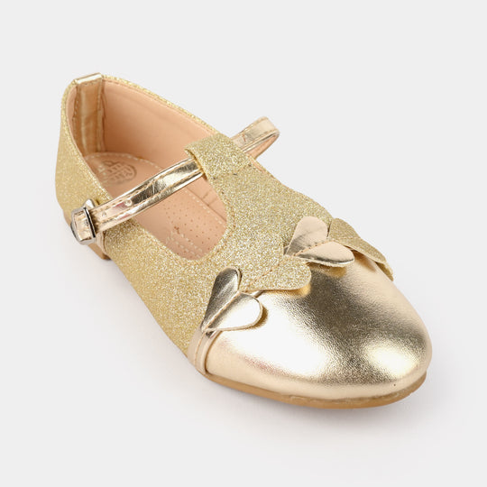 Girls Pumps 11-90-GOLDEN