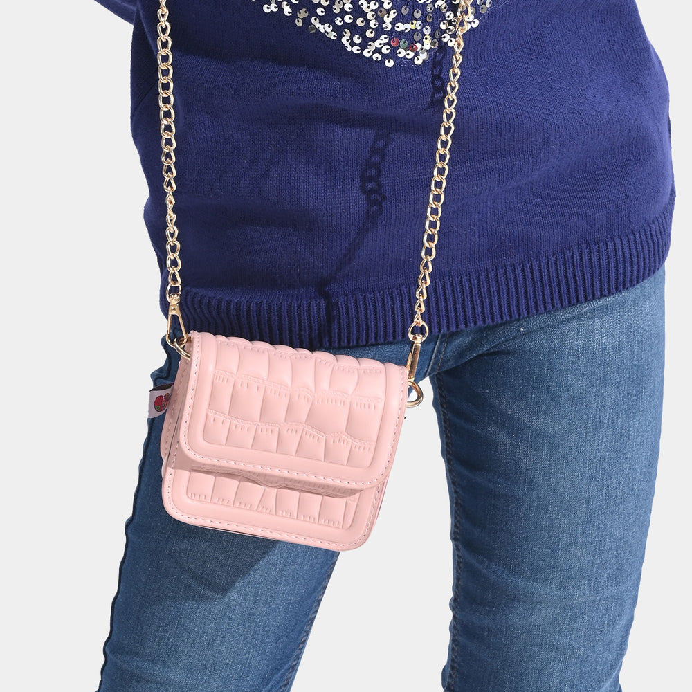 Girls Fancy Hand Bag | Pink