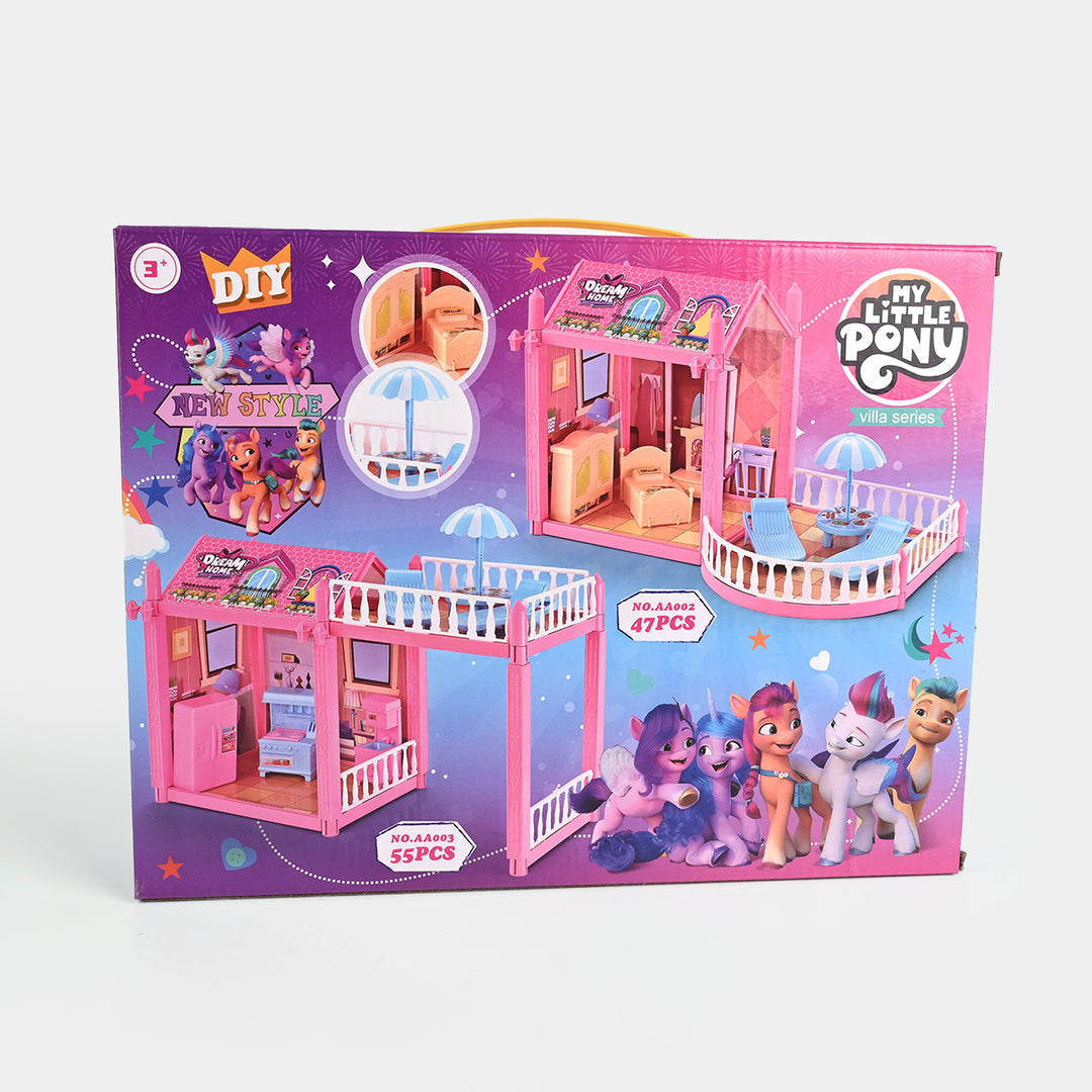 DIY Little Girl Villa/Doll House