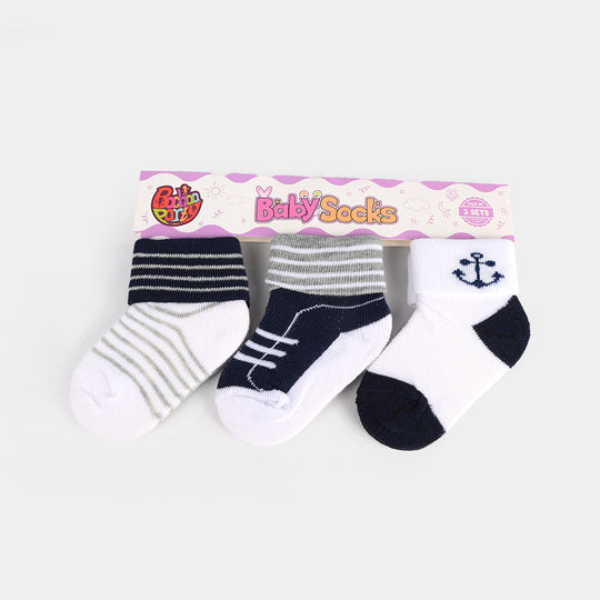 Baby Socks Pack Of 3 | 6-12M