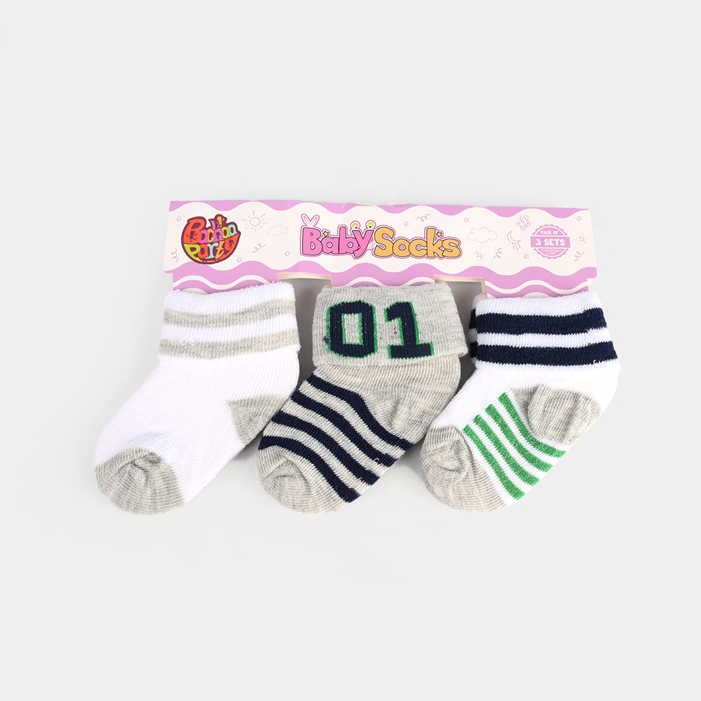 Baby Socks Pack Of 3 | 6-12M