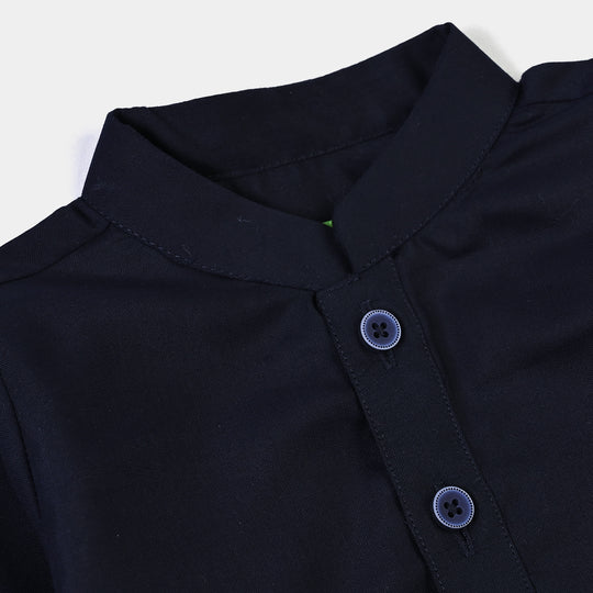 Infant Boys Poly Viscose 2Piece Suit (Khas Navy 2)