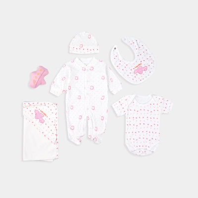 Baby 6Pcs Starter Gift Set | 3-6M