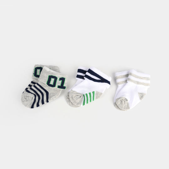 Baby Socks Pack Of 3 | 6-12M