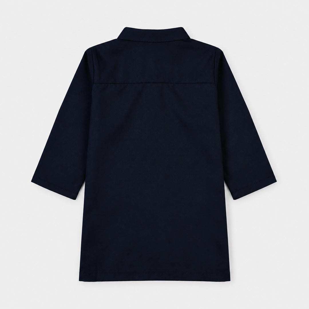 Infant Boys Poly Viscose 2Piece Suit (Khas Navy 2)