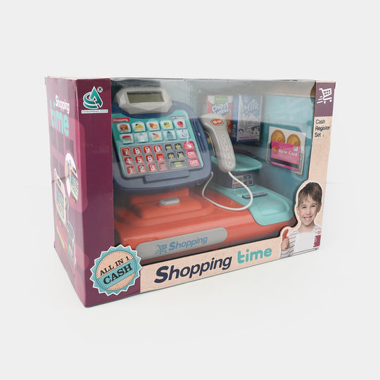 Electronic Cash Register Playset – Pretend Play Toy For Kids