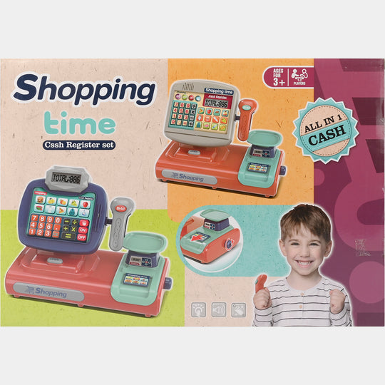 Electronic Cash Register Playset – Pretend Play Toy For Kids