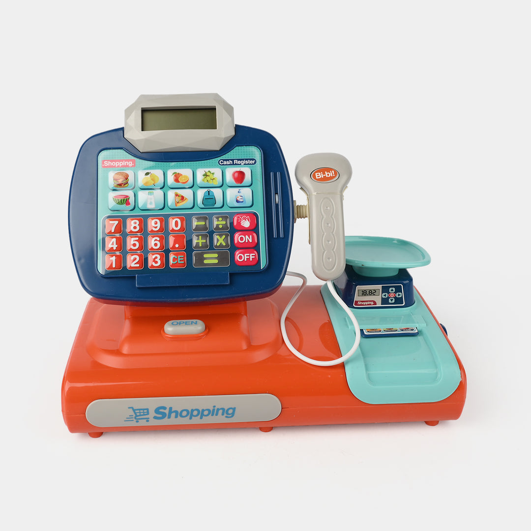 Electronic Cash Register Playset – Pretend Play Toy For Kids