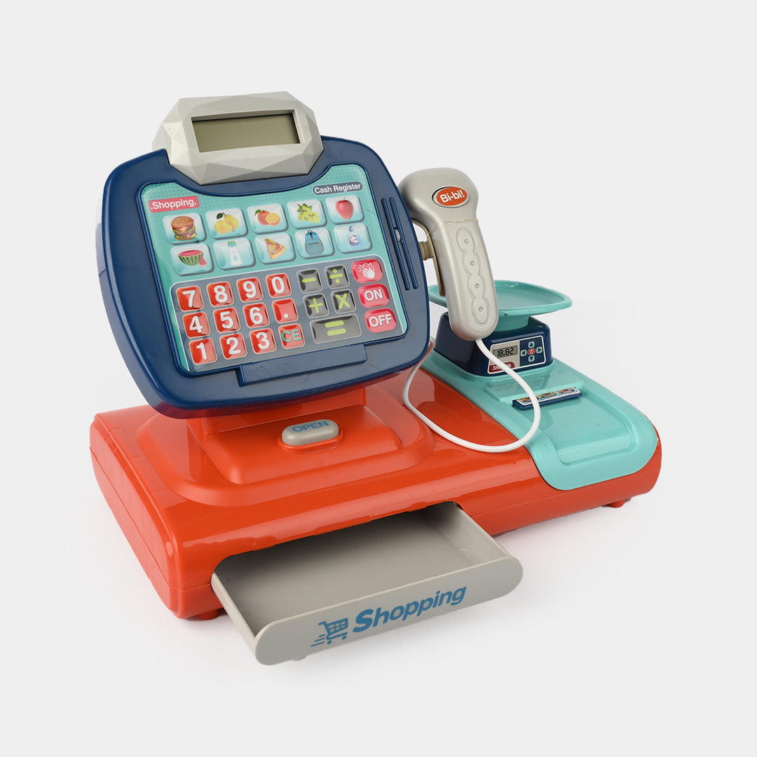 Electronic Cash Register Playset – Pretend Play Toy For Kids