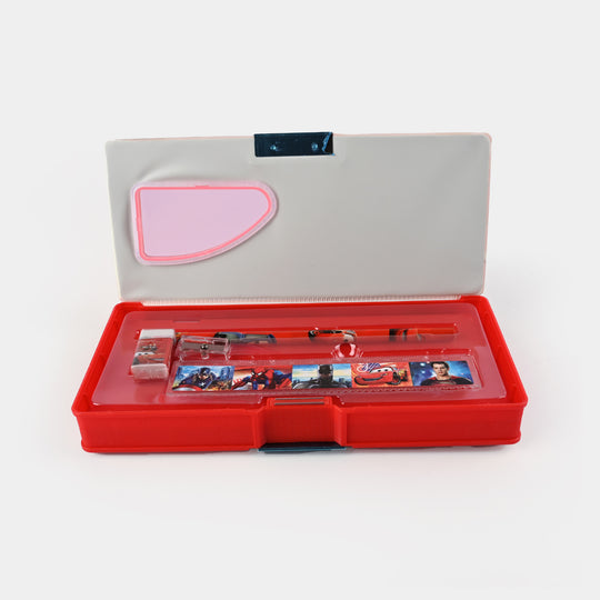 Pencil Box Magnetic Lock With Stationary For Kids