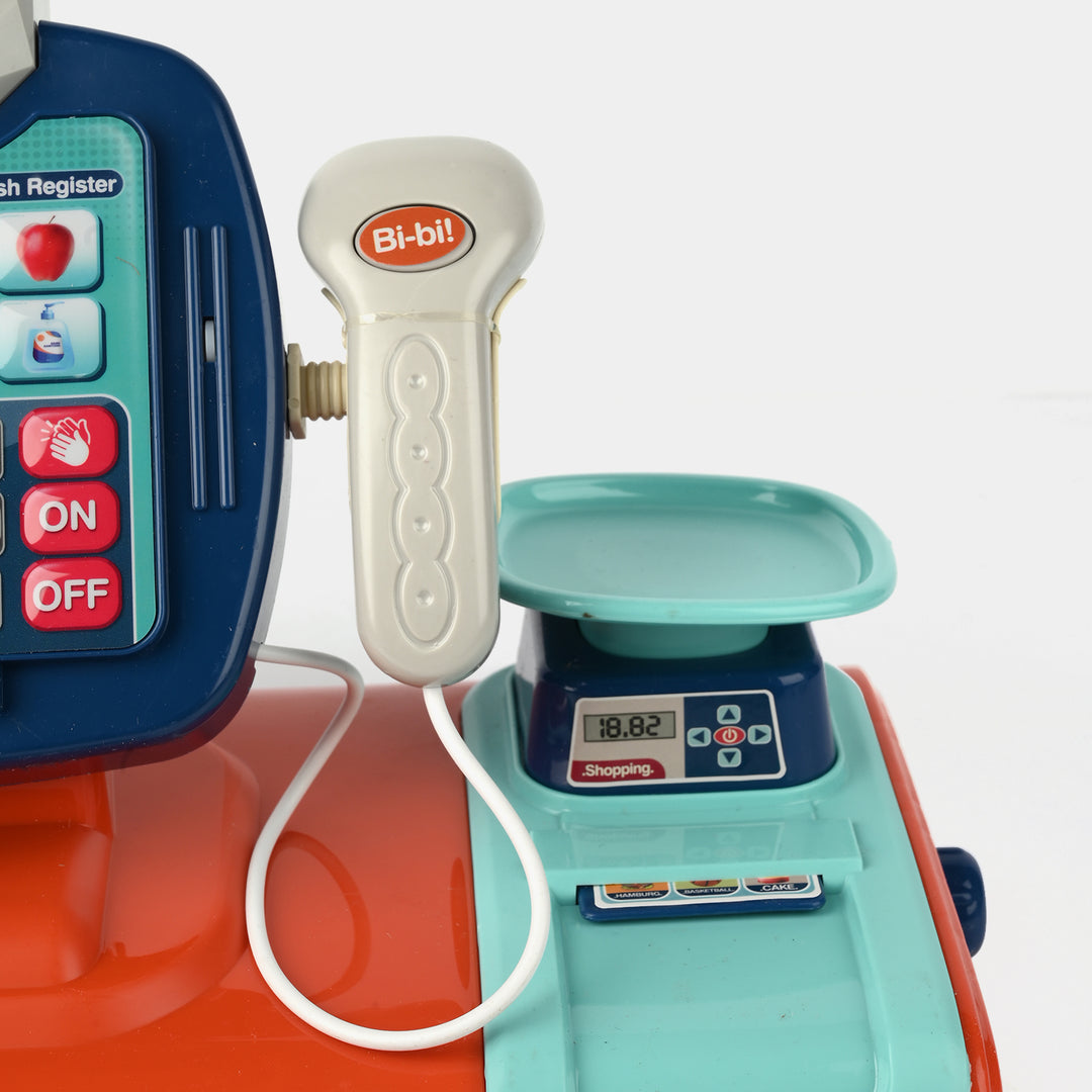 Electronic Cash Register Playset – Pretend Play Toy For Kids