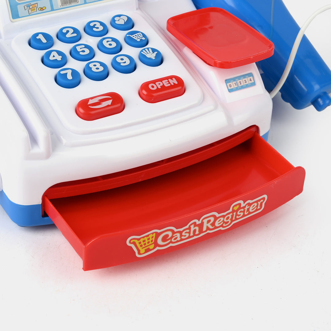 Mini Cash Register Toy Set with Light & Sound
