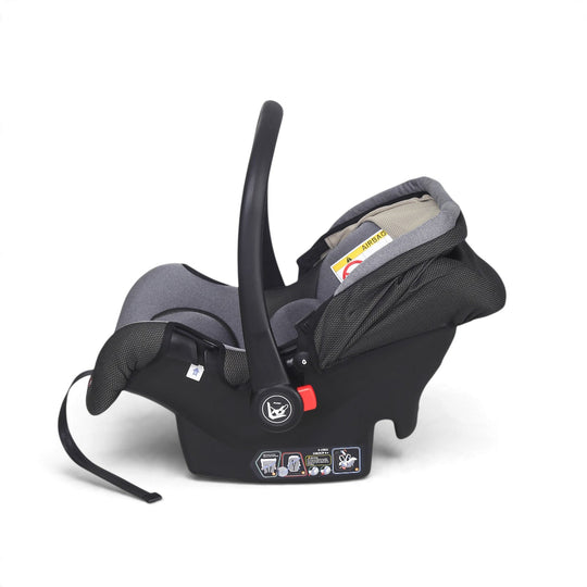 2-in-1 Lightweight Car Seat & Rocker Carrier (Grey)