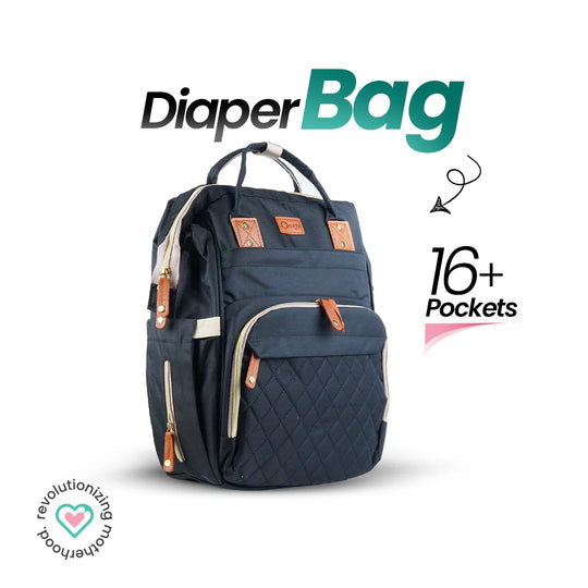 ORNAVO DIAPER BAG BLACK