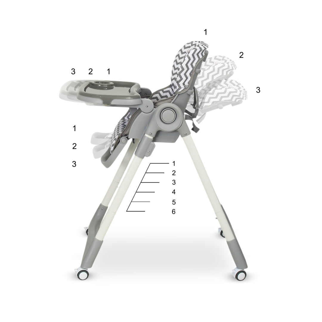 Tinnies Adjustable High Chair T024-B