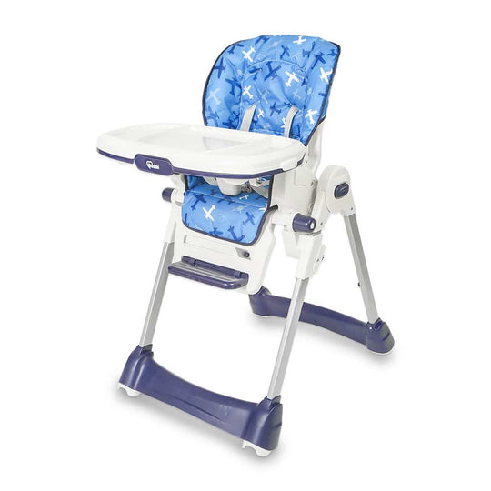 Tinnies Baby High Chair BG-89 Aeroplan Blue