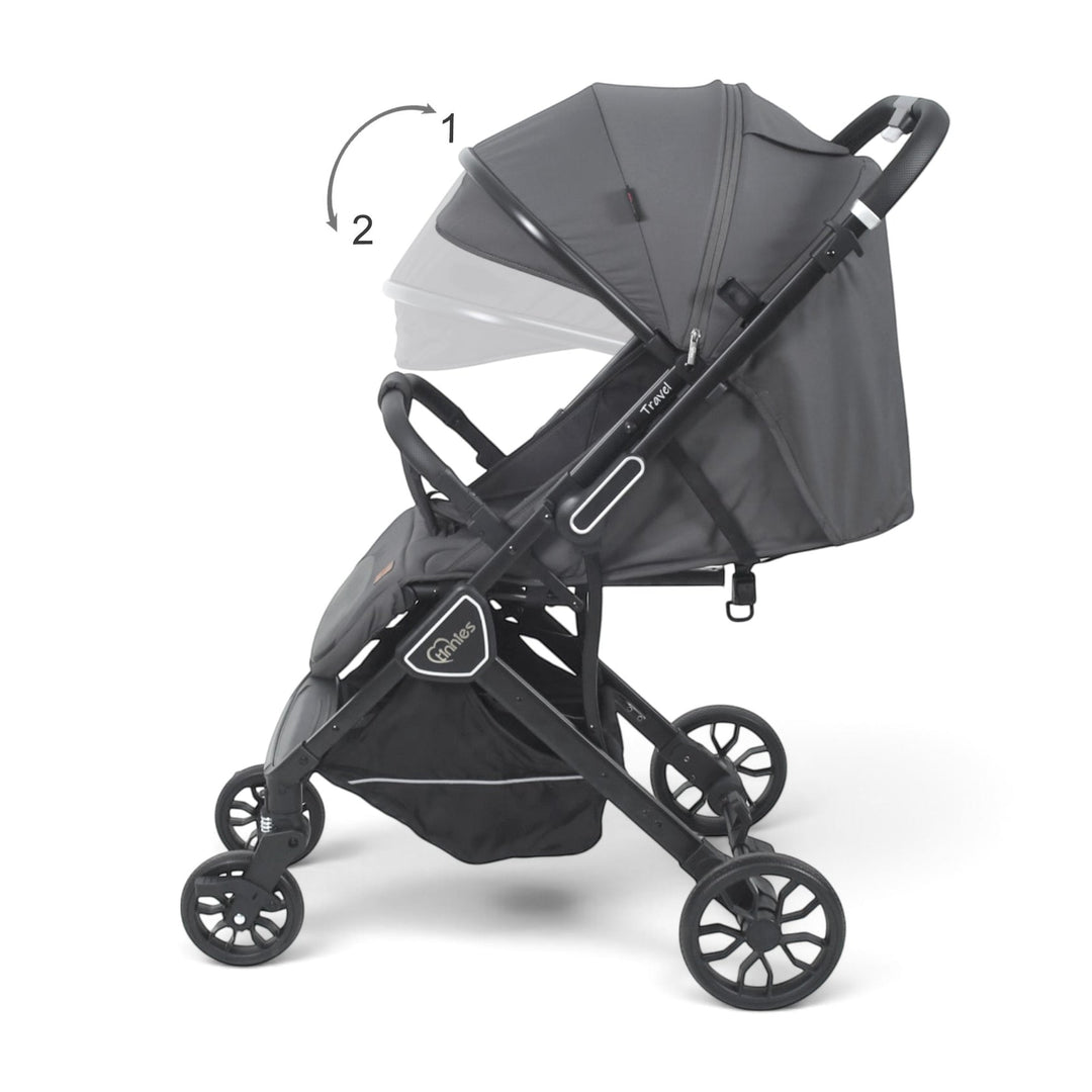 Stroller With Reversible Handle Grey T109-022