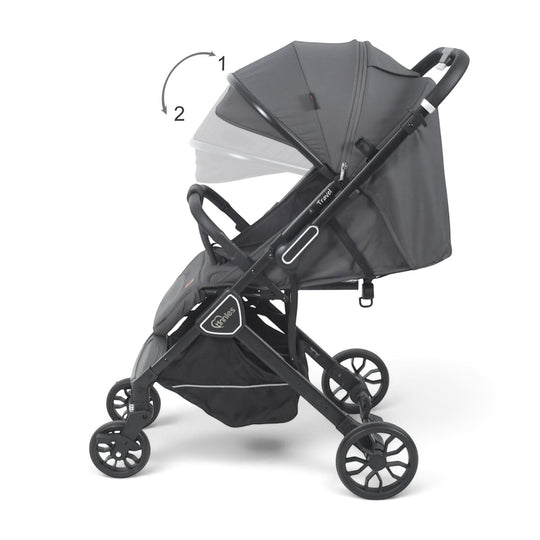 Stroller With Reversible Handle Grey T109-022