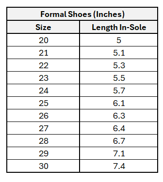 Boys Formal Shoes XR539-044-COFFEE