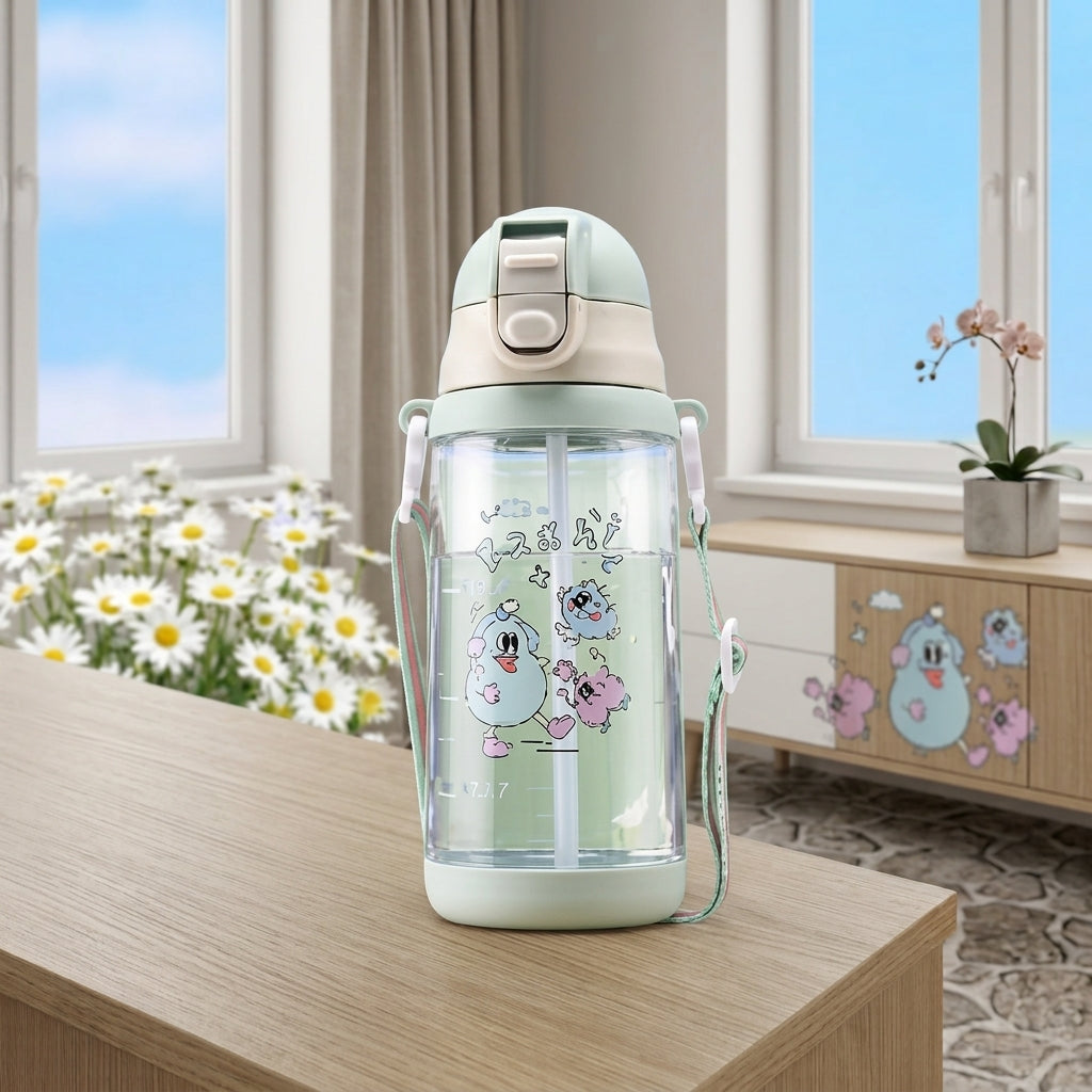 Kids Sipper/Beaker 490Ml Green